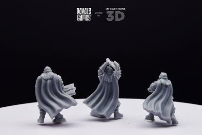 Kalak Dwarf King Guard - Davale Games - 3D Printed with high quality resin for LOTR/D&D games