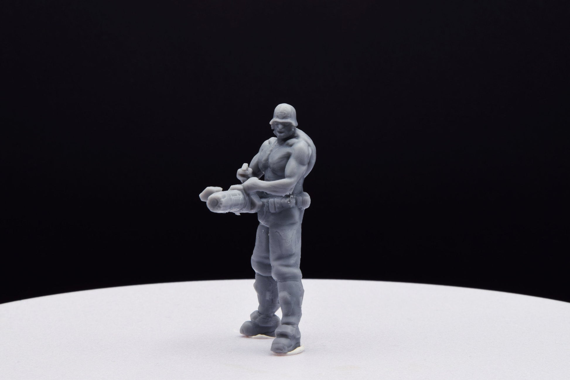 Doom Commando Miniature - Fanmade - TheSTLSmith - 3D Printed with high quality resin for Skirmish/D&D games