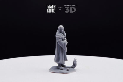 Enecthor Grey Castle Lieutenant - Davale Games - 3D Printed with high quality resin for LOTR/D&D games