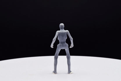 Doom Zombie Boney Miniature - Fanmade - TheSTLSmith - 3D Printed with high quality resin for Skirmish/D&D games