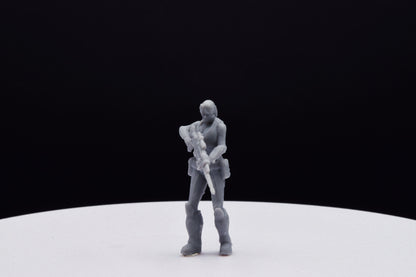 Gears Of War Sofia Hendrik Ot Miniature - TheSTLSmith - 3D Printed with high quality resin for Skirmish/D&D games