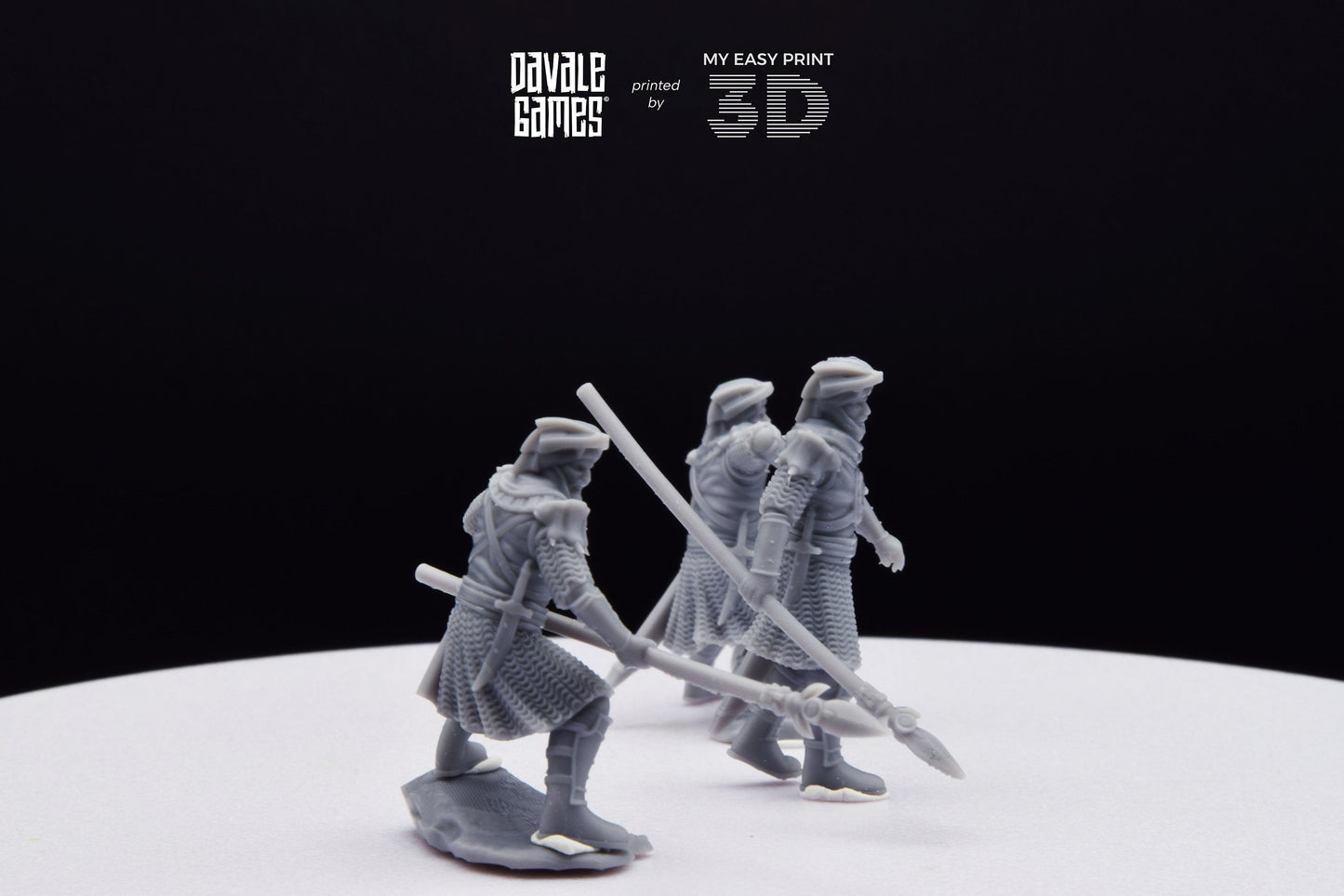 Snake Rider - Davale Games - 3D Printed with high quality resin for LOTR/D&D games