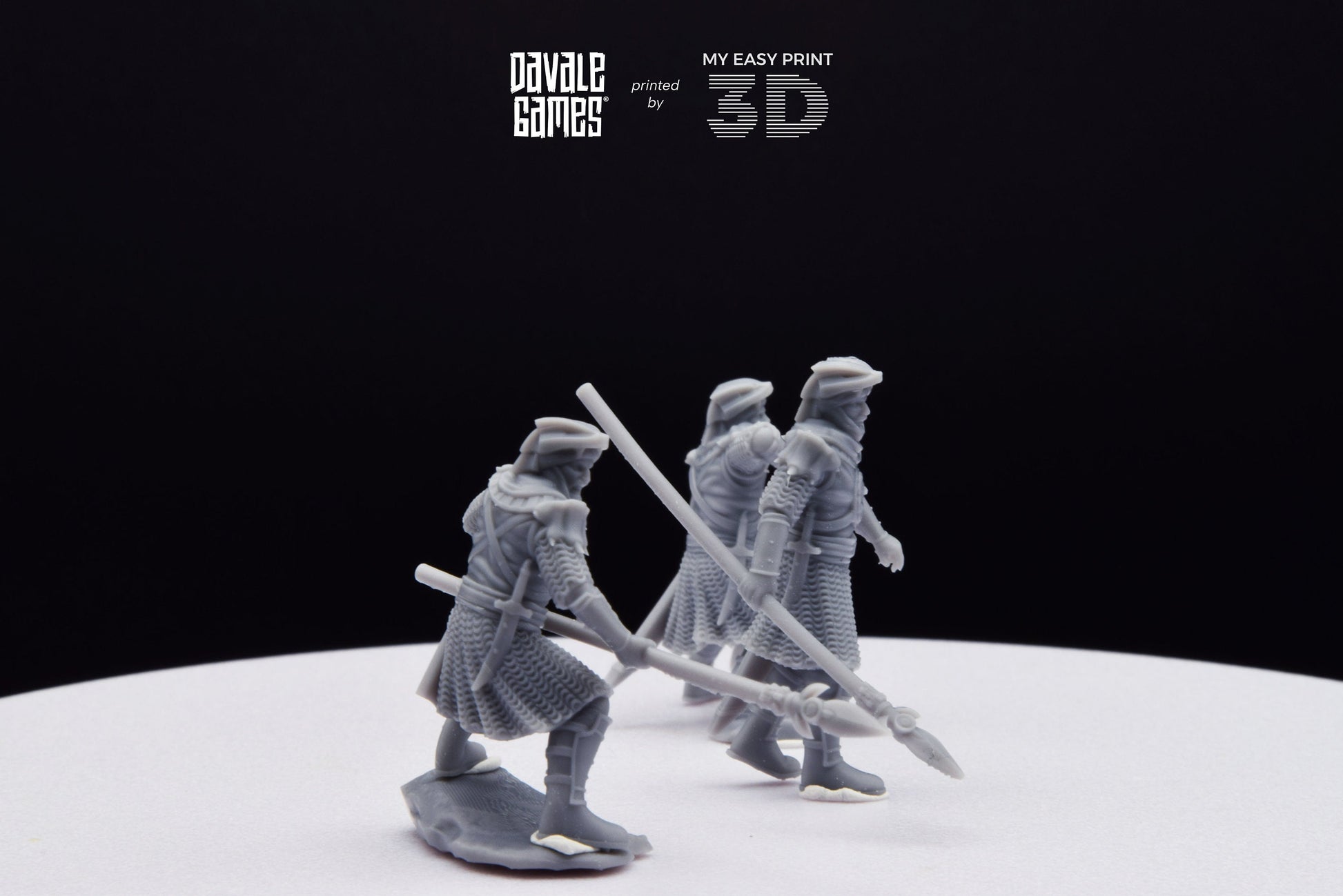 Snake Rider - Davale Games - 3D Printed with high quality resin for LOTR/D&D games