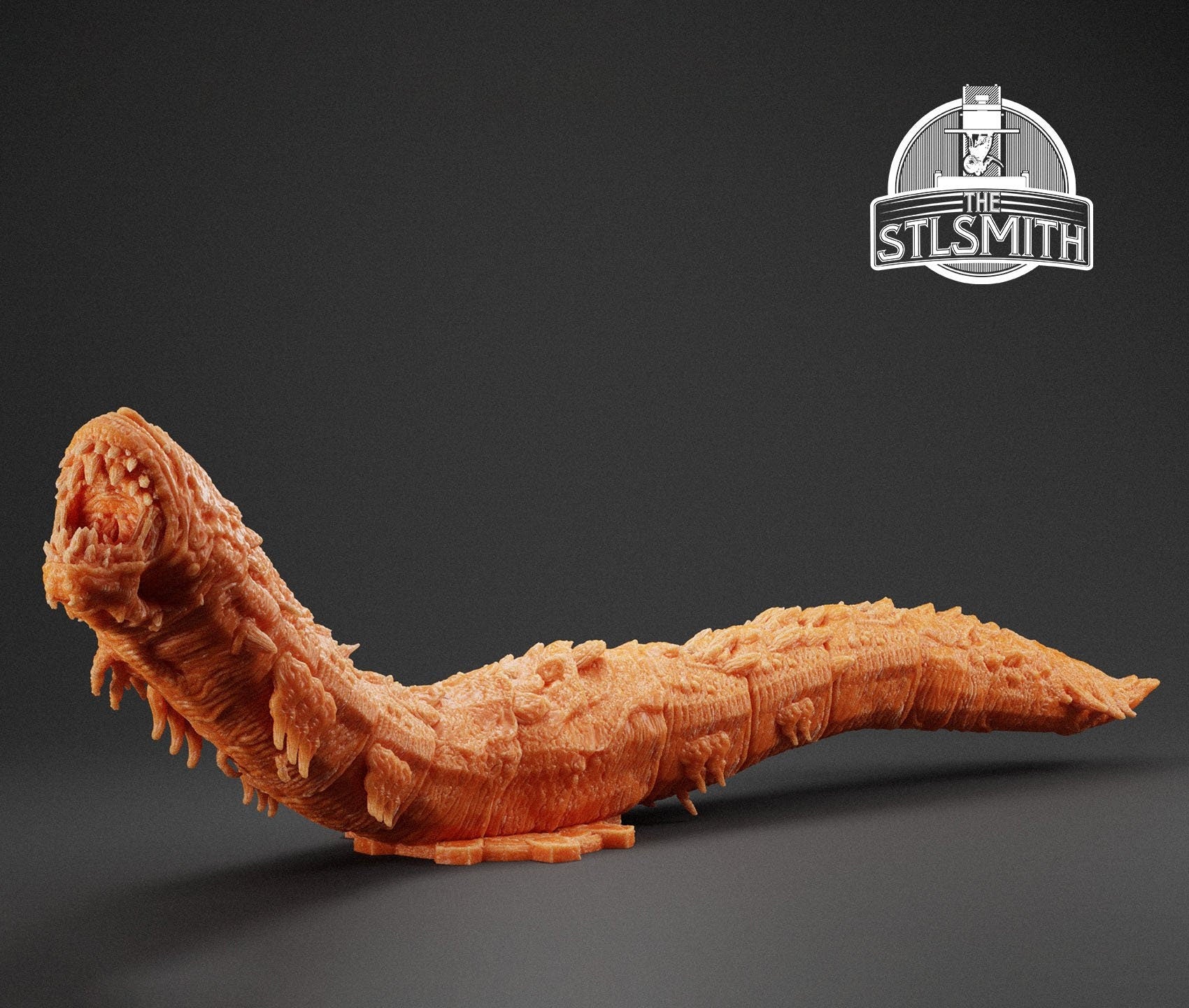 Gears Of War Riftworm Ot Miniature - TheSTLSmith - 3D Printed with high quality resin for Skirmish/D&D games