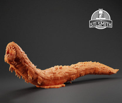 Gears Of War Riftworm Ot Miniature - TheSTLSmith - 3D Printed with high quality resin for Skirmish/D&D games