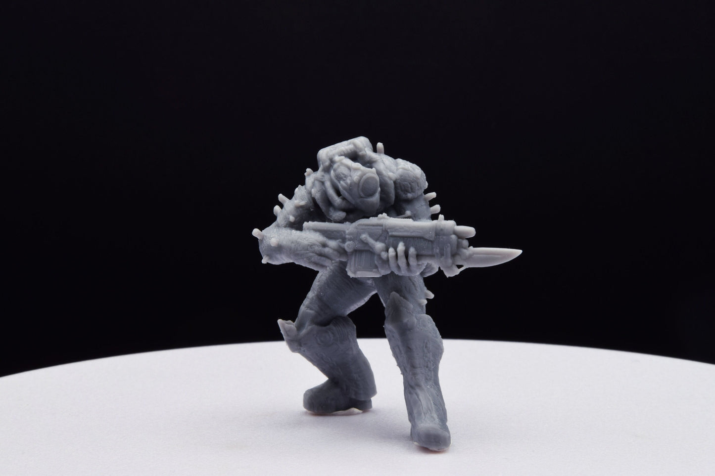 Gears Of War Drone Savage Ot Miniature - TheSTLSmith - 3D Printed with high quality resin for Skirmish/D&D games