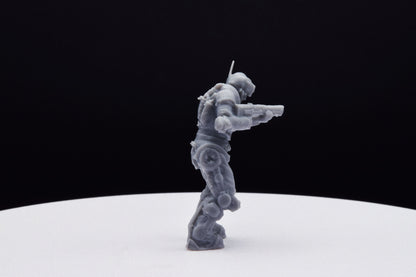 Gears Of War DeeBee Deadeye Miniature - TheSTLSmith - 3D Printed with high quality resin for Skirmish/D&D games