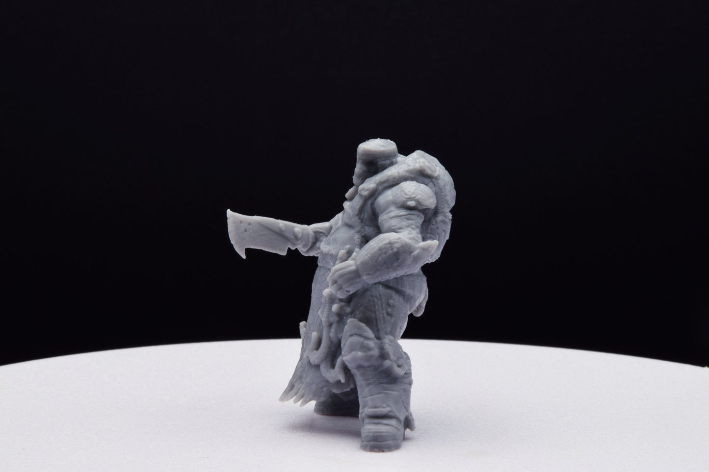 Gears Of War Boomer Butcher Ot Miniature - TheSTLSmith - 3D Printed with high quality resin for Skirmish/D&D games