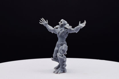 Gears Of War Kantus Shaman Ot Miniature - TheSTLSmith - 3D Printed with high quality resin for Skirmish/D&D games