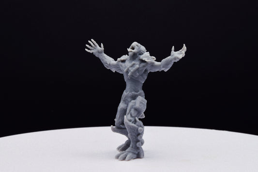 Gears Of War Kantus Shaman Ot Miniature - TheSTLSmith - 3D Printed with high quality resin for Skirmish/D&D games