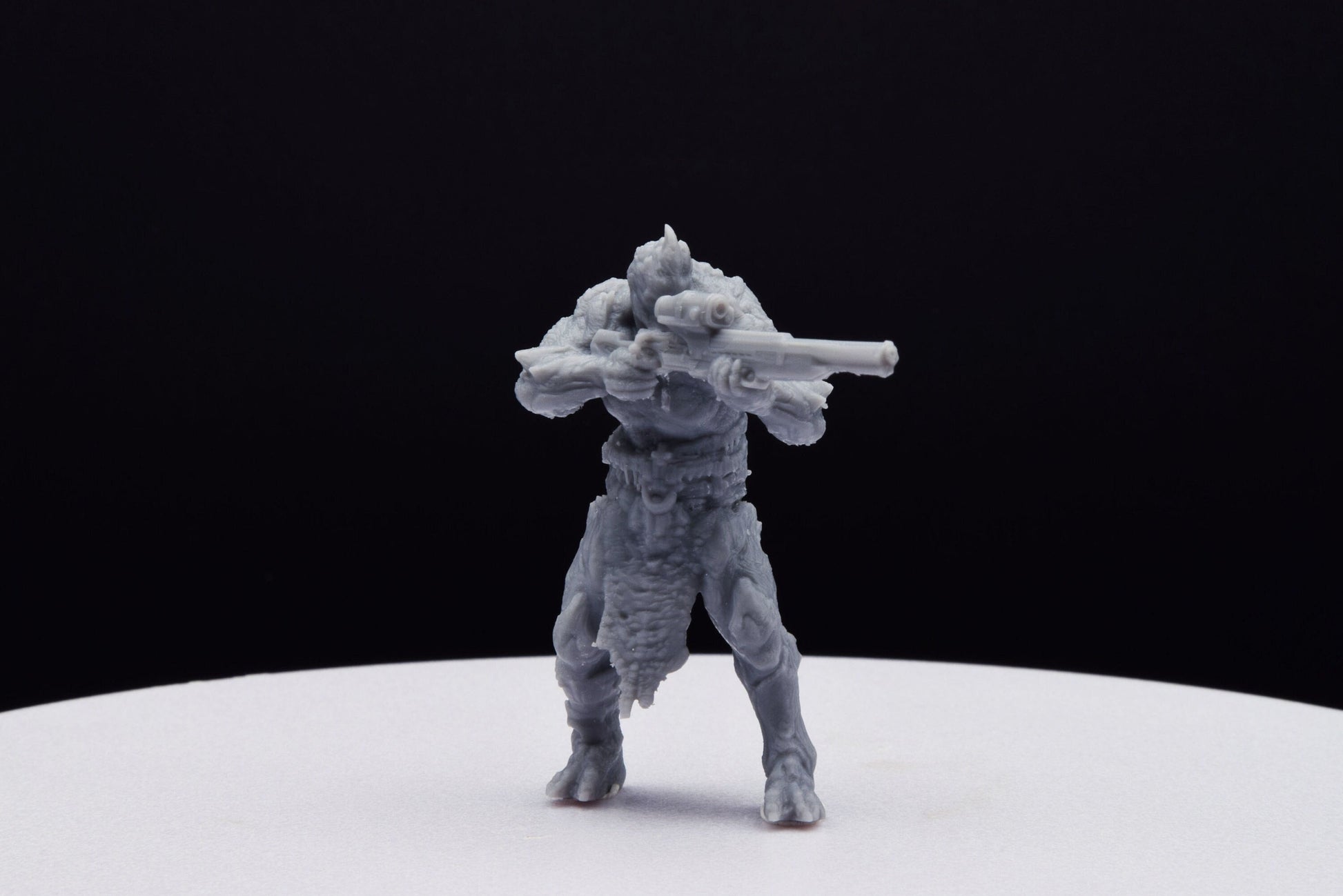 Gears Of War Swarm Sniper Ot Miniature - TheSTLSmith - 3D Printed with high quality resin for Skirmish/D&D games