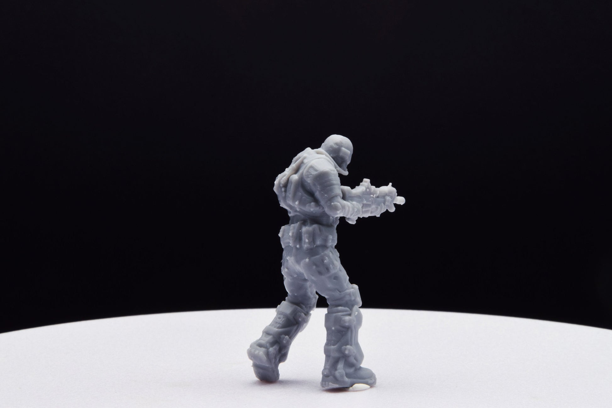 Gears Of War UIR Soldier Male [4] Miniature - TheSTLSmith - 3D Printed with high quality resin for Skirmish/D&D games