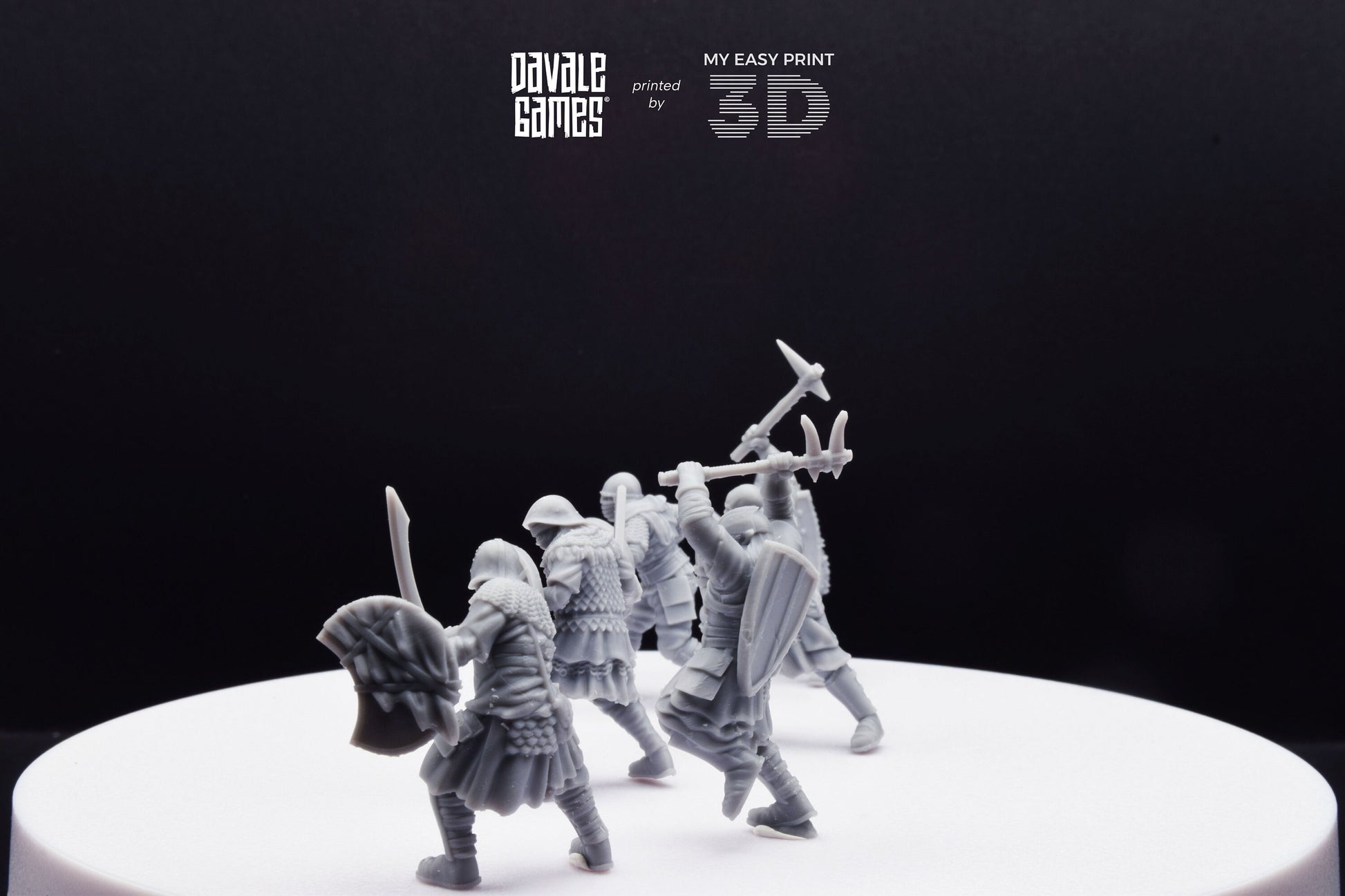 New Regular Orcs with Sword and Shield - Davale Games - 3D Printed with high quality resin for LOTR/D&D games