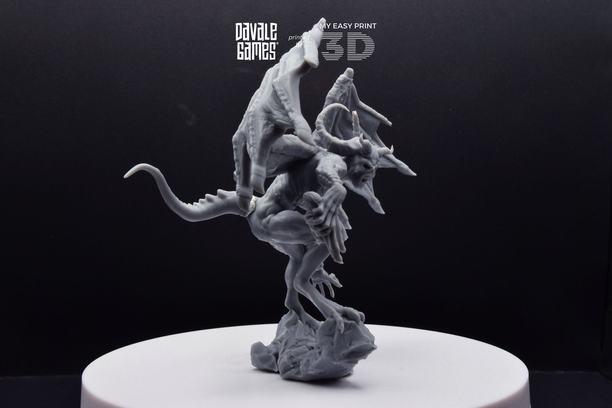 Golab The Nightmare - Davale Games - 3D Printed with high quality resin for LOTR/D&D games