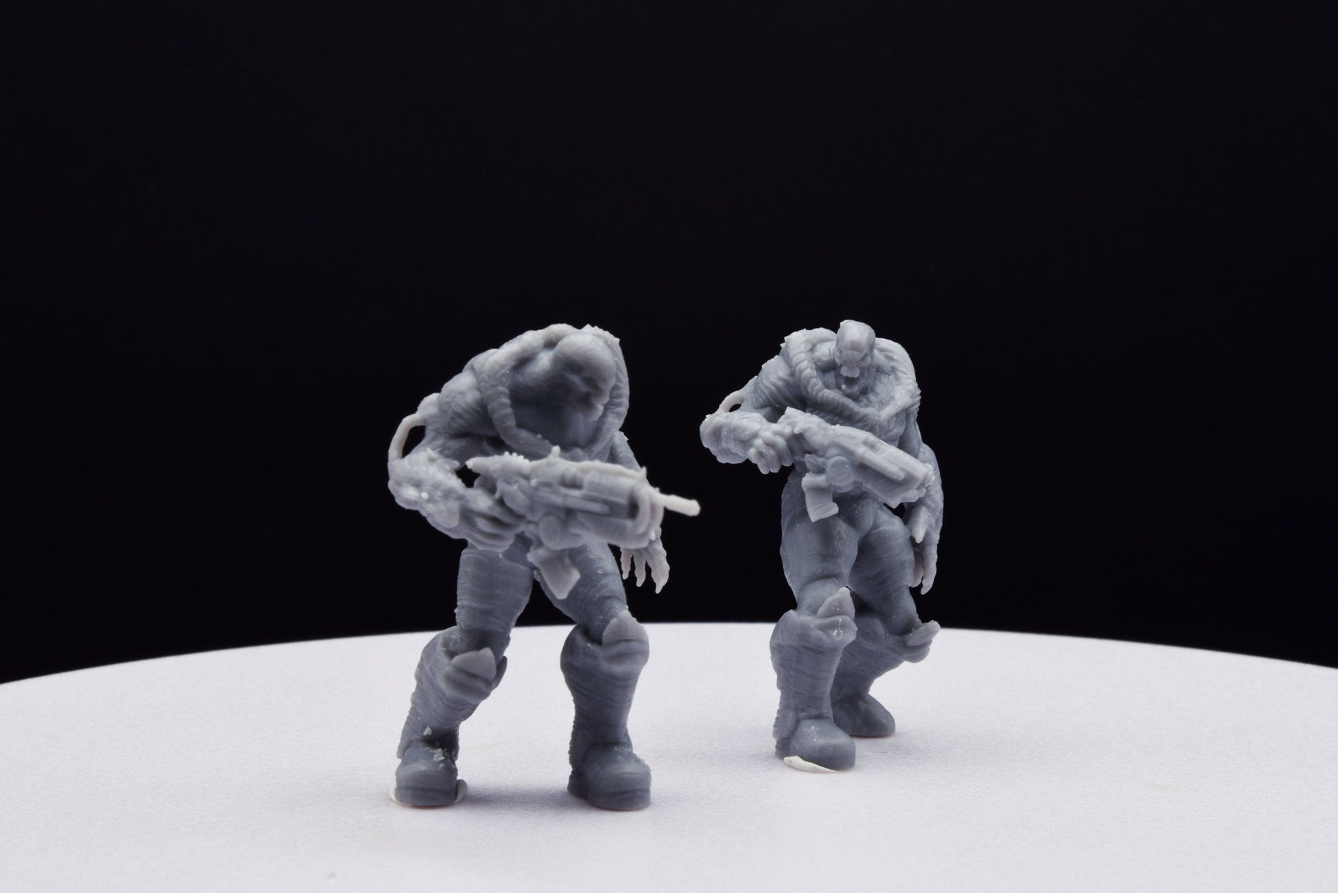 Gears Of War Lambent Drone Ot Miniature - TheSTLSmith - 3D Printed with high quality resin for Skirmish/D&D games