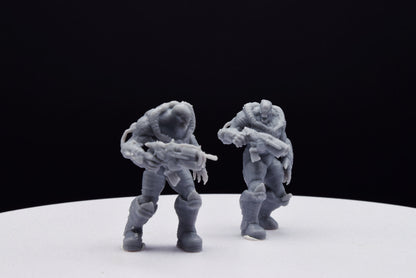 Gears Of War Lambent Drone Ot Miniature - TheSTLSmith - 3D Printed with high quality resin for Skirmish/D&D games