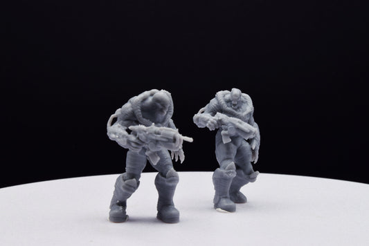 Gears Of War Lambent Drone Ot Miniature - TheSTLSmith - 3D Printed with high quality resin for Skirmish/D&D games