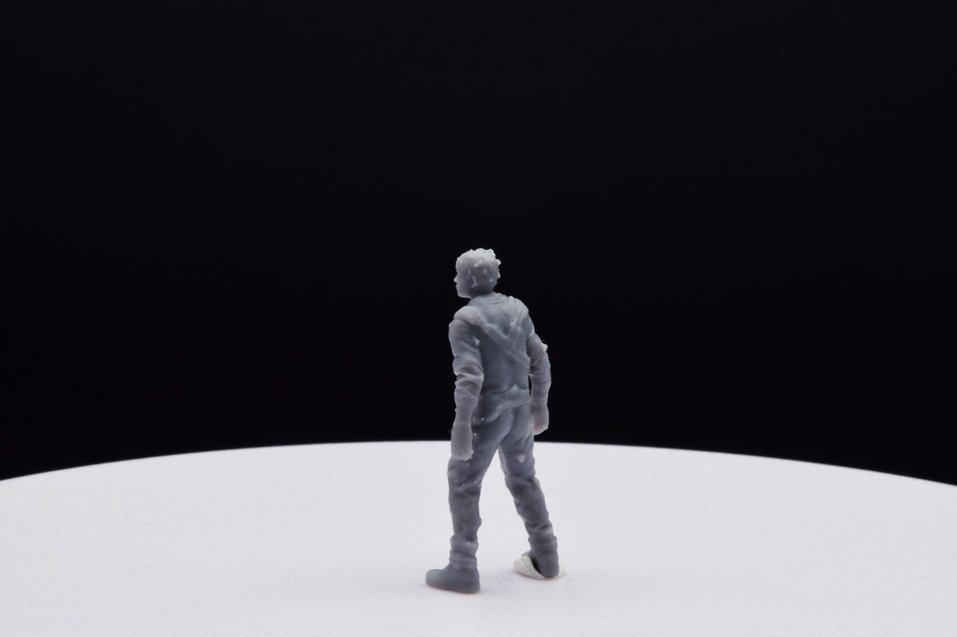 Gears Of War William Outsider Miniature - TheSTLSmith - 3D Printed with high quality resin for Skirmish/D&D games