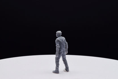Gears Of War William Outsider Miniature - TheSTLSmith - 3D Printed with high quality resin for Skirmish/D&D games