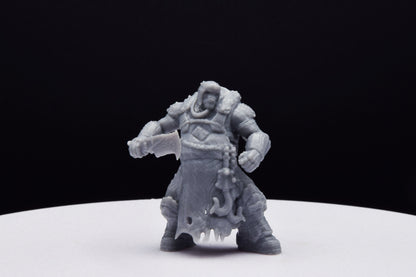 Gears Of War Boomer Butcher Ot Miniature - TheSTLSmith - 3D Printed with high quality resin for Skirmish/D&D games