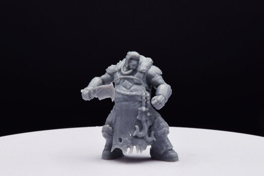 Gears Of War Boomer Butcher Ot Miniature - TheSTLSmith - 3D Printed with high quality resin for Skirmish/D&D games