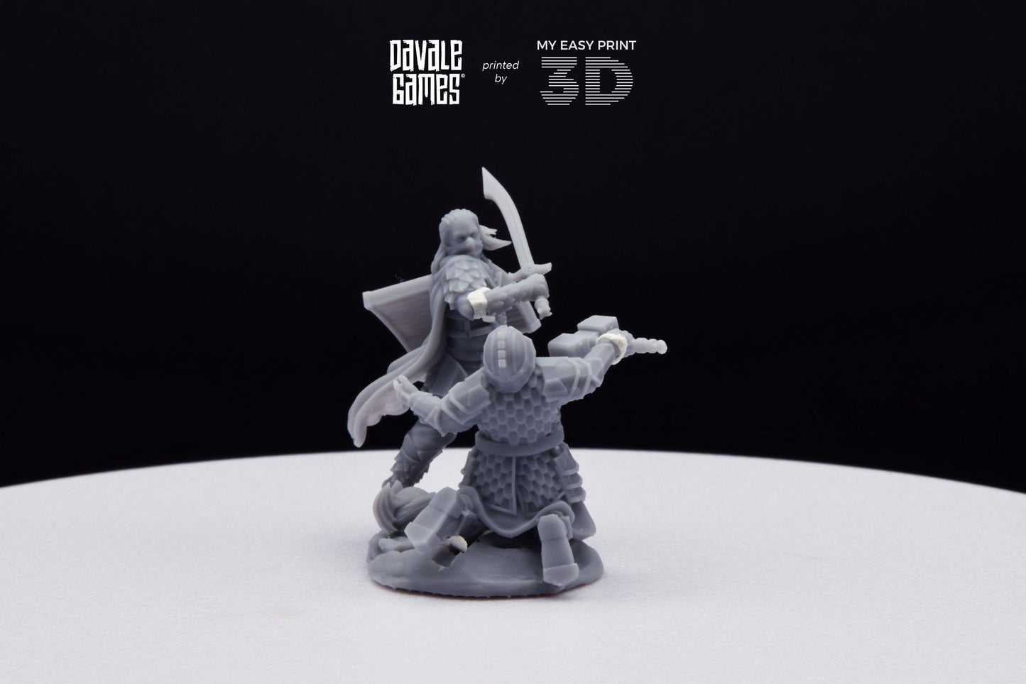 Rabänti General of the Elite - Dragon Army - Davale Games - 3D Printed with high quality resin for LOTR/D&D games