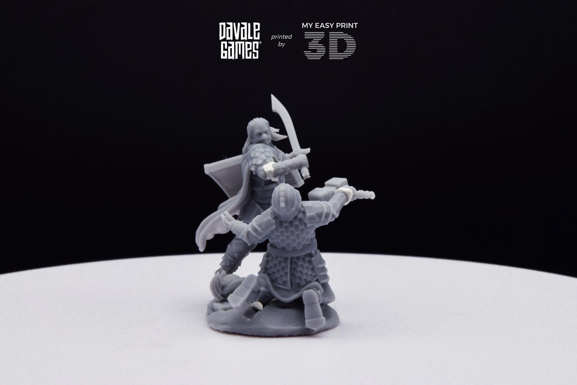 Rabänti General of the Elite - Dragon Army - Davale Games - 3D Printed with high quality resin for LOTR/D&D games