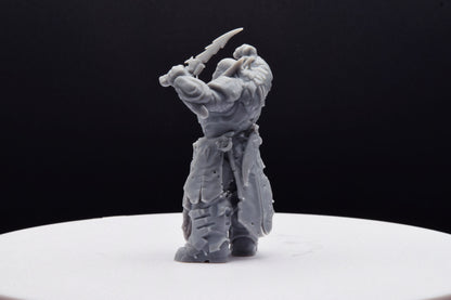 Gears Of War General Raam Ot Miniature - NEOYGEO - 3D Printed with high quality resin for Skirmish/D&D games