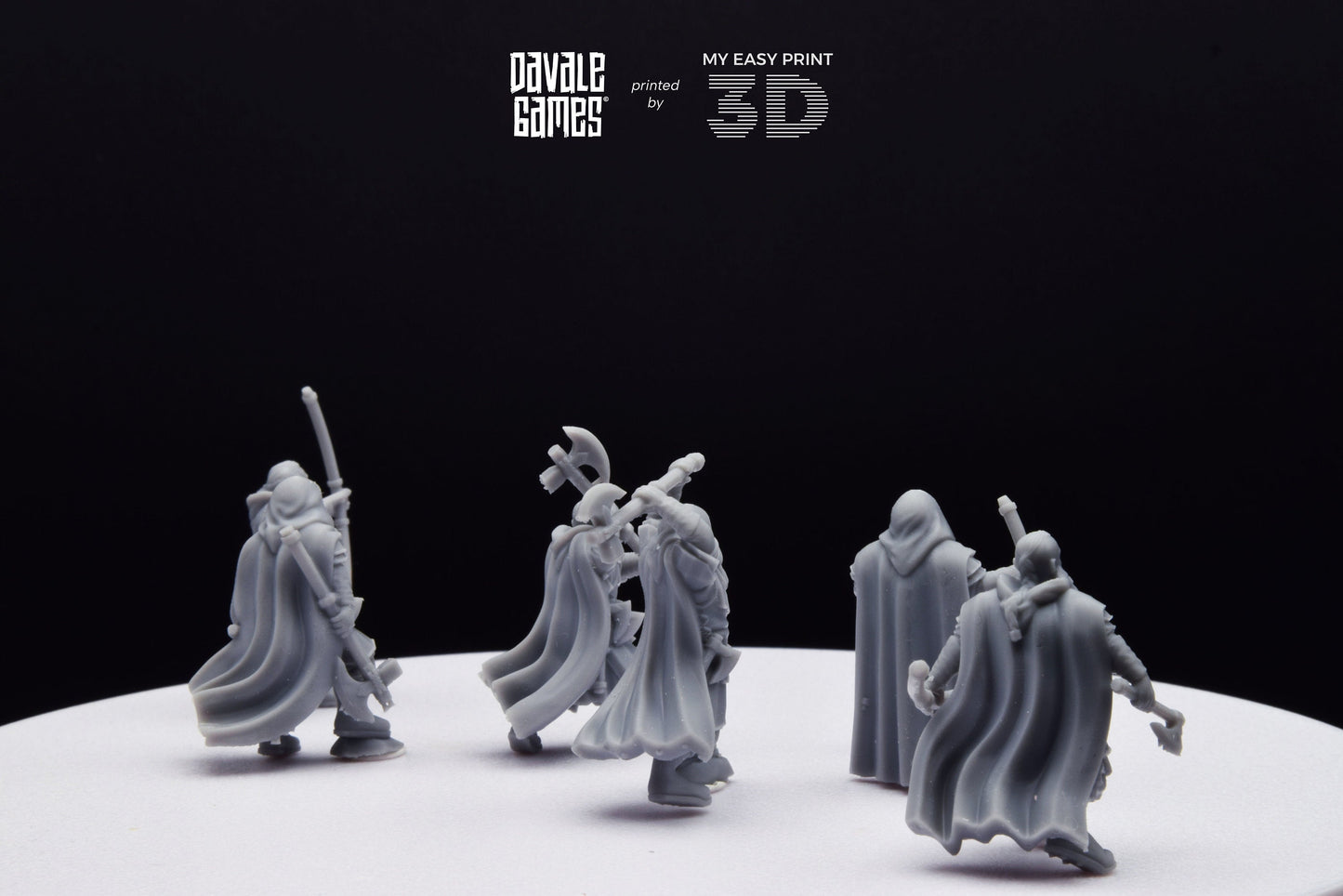 Kalak Dwarf Explorer - Davale Games - 3D Printed with high quality resin for LOTR/D&D games
