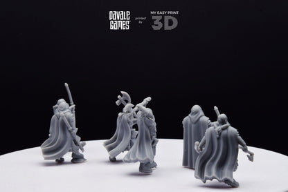 Kalak Dwarf Explorer - Davale Games - 3D Printed with high quality resin for LOTR/D&D games