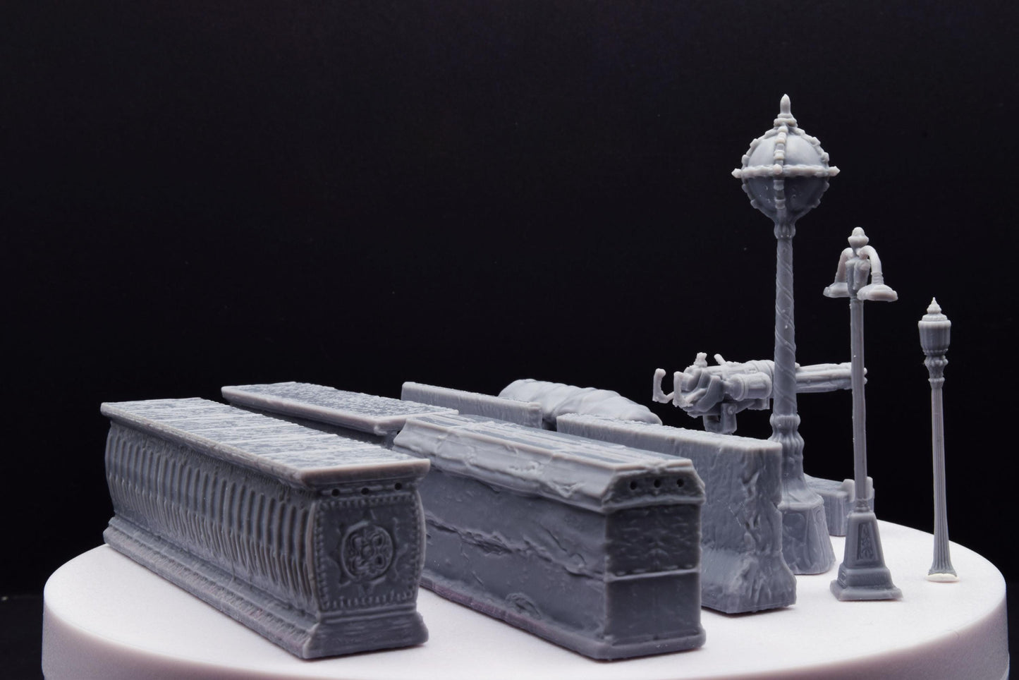 Gears Of War COG Scatter Pack Scenery Miniature - TheSTLSmith - 3D Printed with high quality resin for Skirmish/D&D games