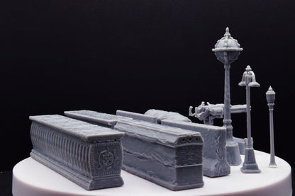 Gears Of War COG Scatter Pack Scenery Miniature - TheSTLSmith - 3D Printed with high quality resin for Skirmish/D&D games