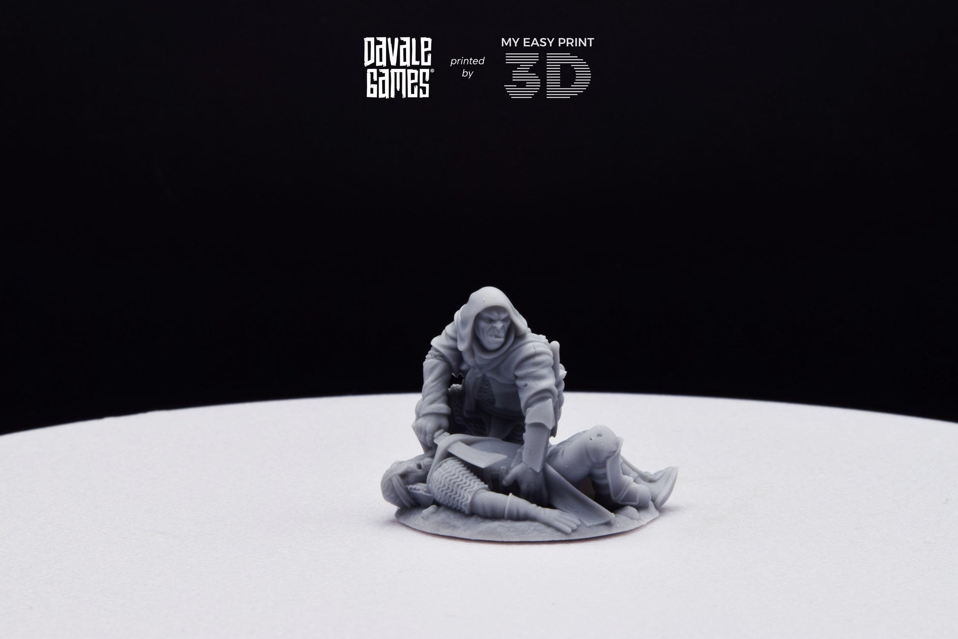 Orc Thief - Davale Games - 3D Printed with high quality resin for LOTR/D&D games