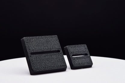Slotted Square Bases for Miniatures (Parallel) - 20mm 25mm 30mm - 3D Printed with high quality PLA+ for Tabletop Games/Wargames/D&D games