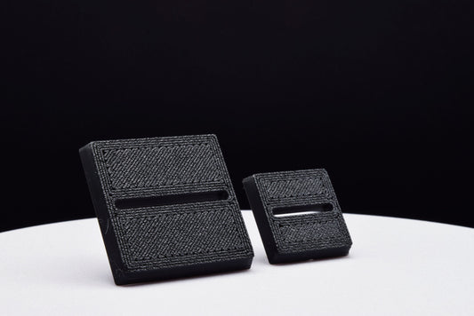Slotted Square Bases for Miniatures (Parallel) - 20mm 25mm 30mm - 3D Printed with high quality PLA+ for Tabletop Games/Wargames/D&D games