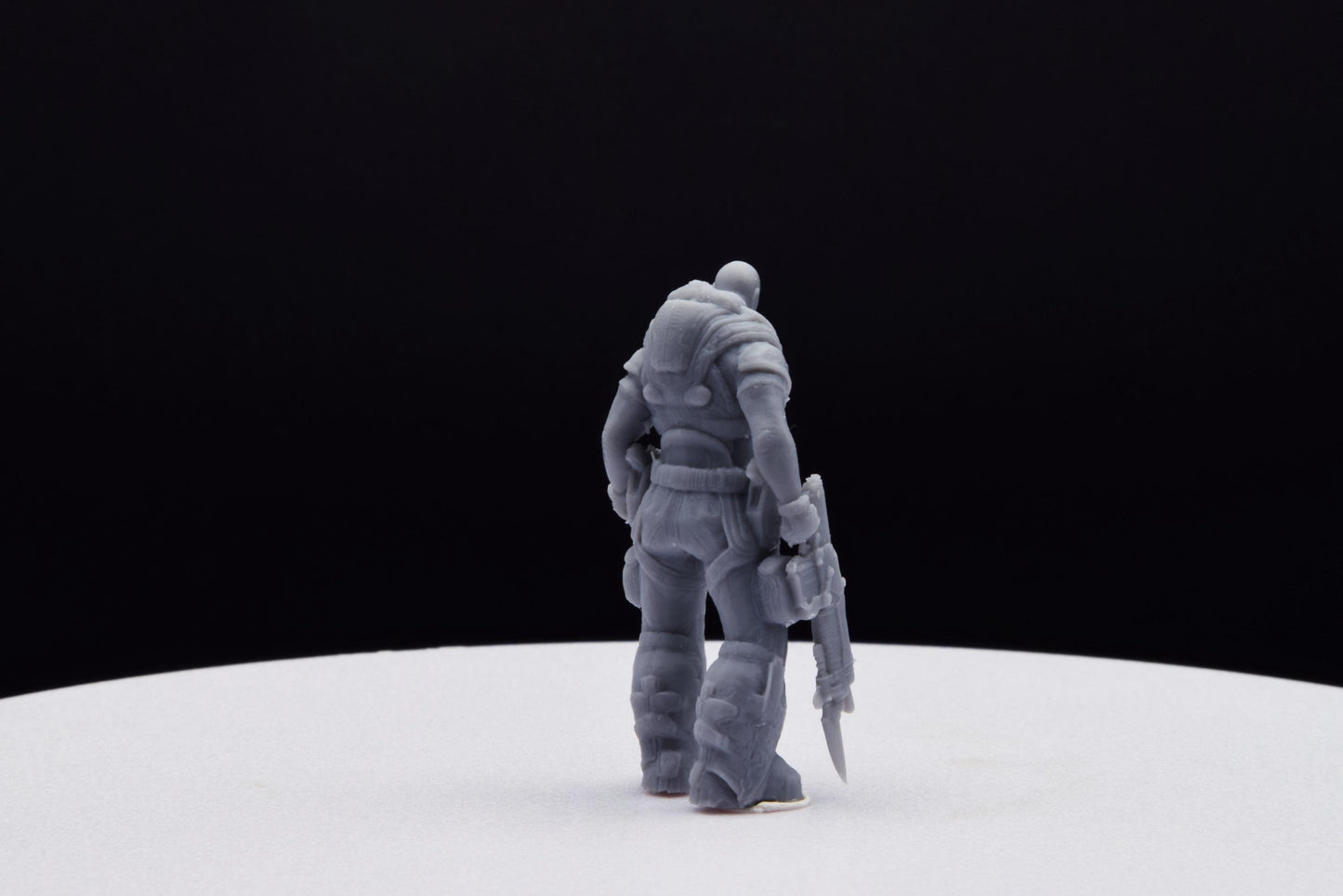 Gears Of War Adam Fenix Soldier Ot Miniature - TheSTLSmith - 3D Printed with high quality resin for Skirmish/D&D games
