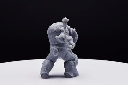 Gears Of War Boomer Mauler Ot Miniature - TheSTLSmith - 3D Printed with high quality resin for Skirmish/D&D games