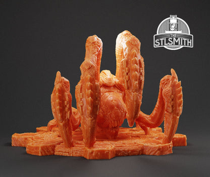 Gears Of War Corpser Larva Ot Miniature - TheSTLSmith - 3D Printed with high quality resin for Skirmish/D&D games