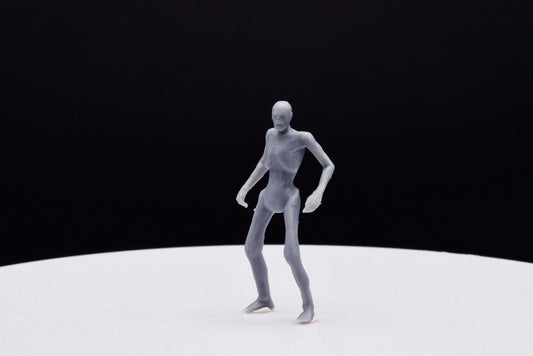 Doom Zombie Boney Miniature - Fanmade - TheSTLSmith - 3D Printed with high quality resin for Skirmish/D&D games