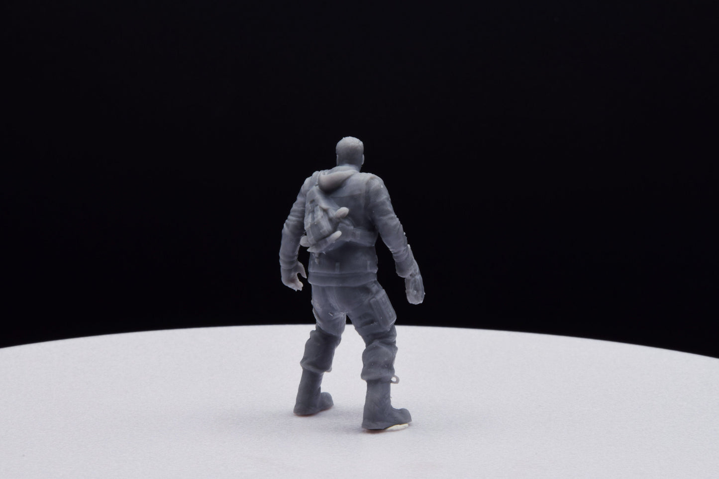 Gears Of War JD Fenix Outsider Miniature - TheSTLSmith - 3D Printed with high quality resin for Skirmish/D&D games