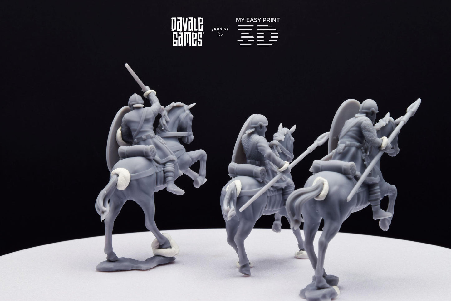 Roman Cavalry - Davale Games - Historical games - 3D Printed with high quality resin