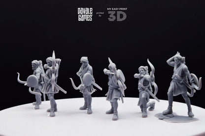 Toxotaï Archers (ZEUS) - Mythology at Wars - Davale Games - Historical games - 3D Printed with high quality resin