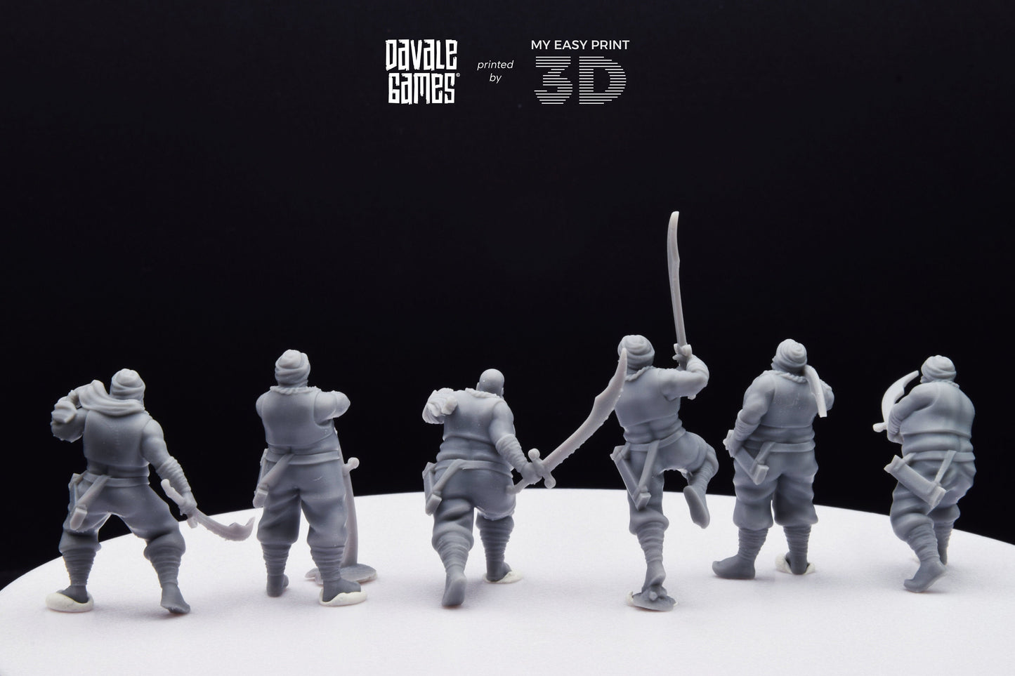 Merchant Guard - Davale Games - 3D Printed with high quality resin for LOTR/D&D games