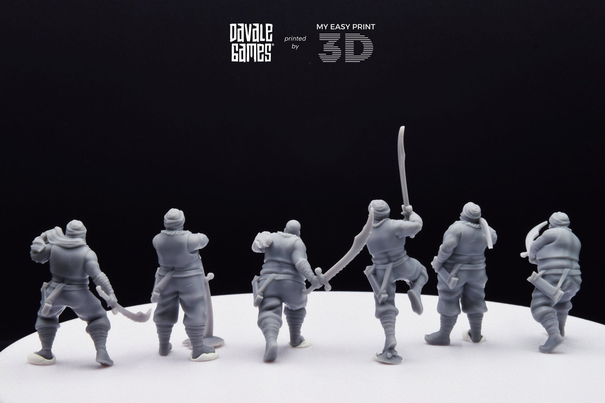 Merchant Guard - Davale Games - 3D Printed with high quality resin for LOTR/D&D games