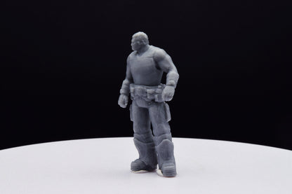 Gears Of War Marcus Fenix Casual Ot Miniature - TheSTLSmith - 3D Printed with high quality resin for Skirmish/D&D games