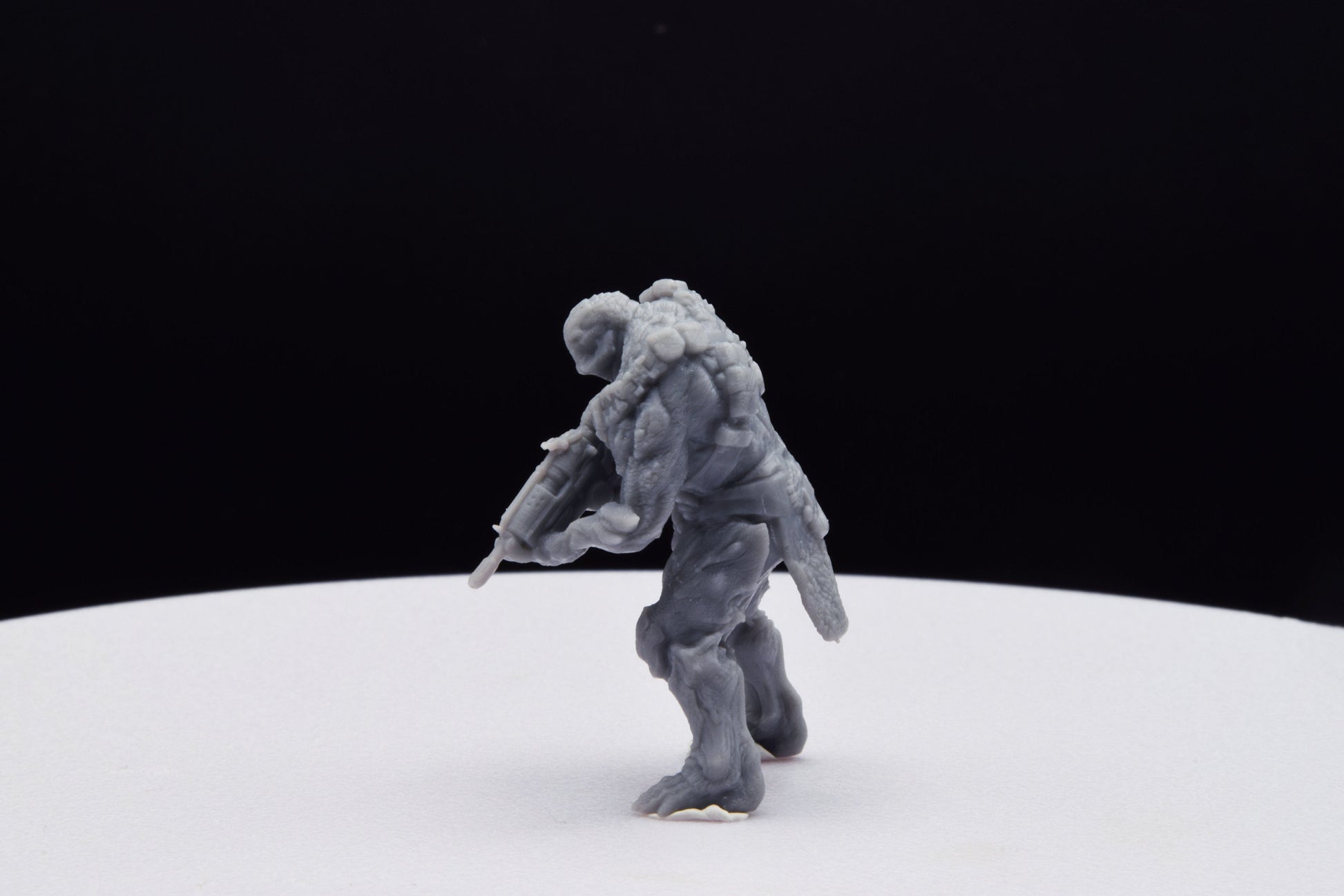Gears Of War Swarm Drone Rifle [4] Miniature - TheSTLSmith - 3D Printed with high quality resin for Skirmish/D&D games