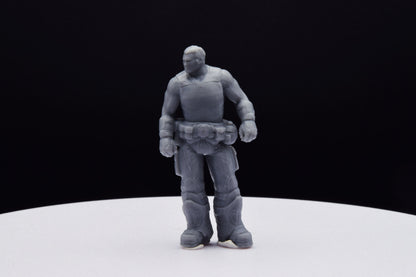 Gears Of War Marcus Fenix Casual Ot Miniature - TheSTLSmith - 3D Printed with high quality resin for Skirmish/D&D games