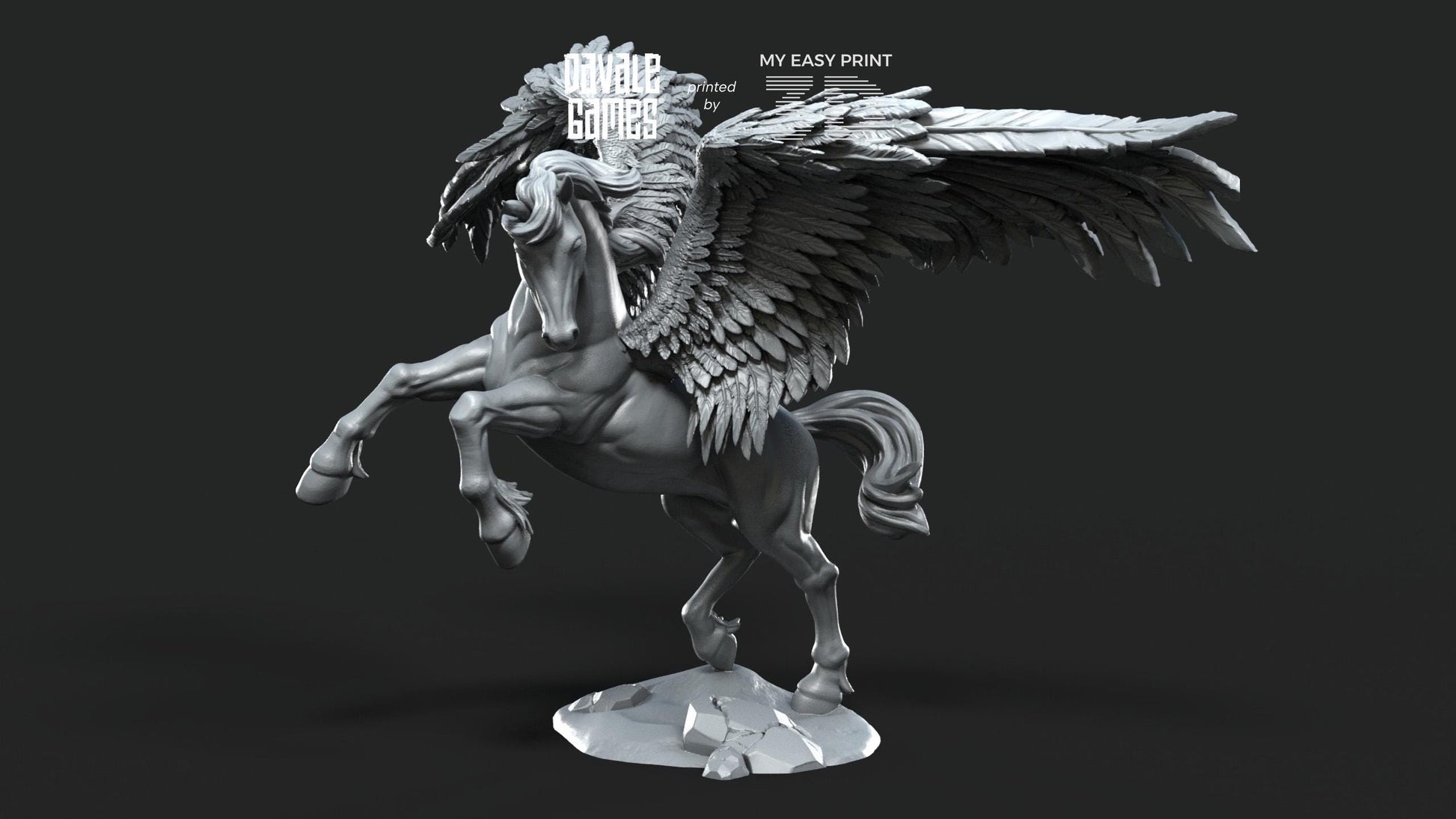 Pegasus (ZEUS) - Davale Games - Mythological games - 3D Printed with high quality resin