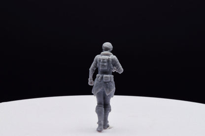 Gears Of War Kait Diaz Outsider Miniature - TheSTLSmith - 3D Printed with high quality resin for Skirmish/D&D games