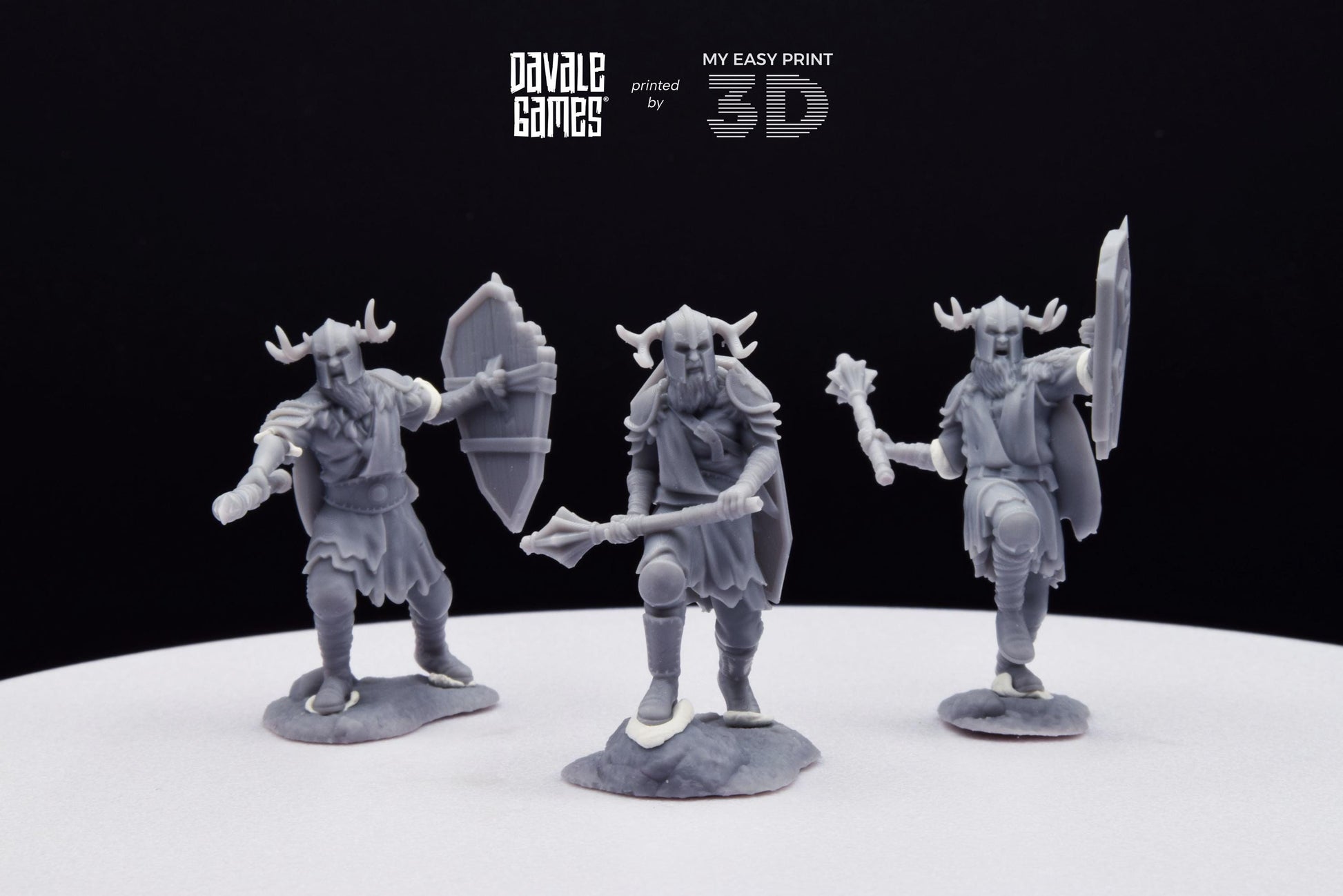 Khalüm Faction - Warriors Extra Poses - Dead City - Davale Games - 3D Printed with high quality resin for LOTR/D&D games